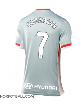 Billige Fotballdrakt Atletico Madrid Antoine Griezmann #7 Replika Bortedrakt Dame 2024-25 Kortermet